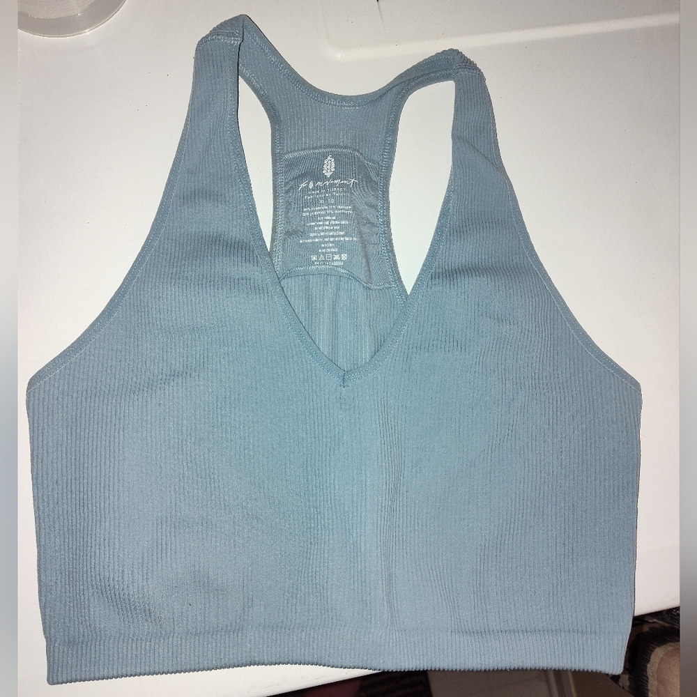 Ladies Teal Green Sports Bra
